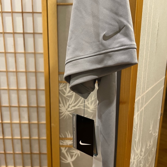 NWT Nike Dri-FIT Colorblock Icon Modern Fit Polo White / Wolf Grey, Size XL - Picture 11 of 12